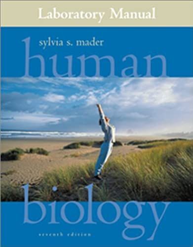Human Biology: Lab Manual
