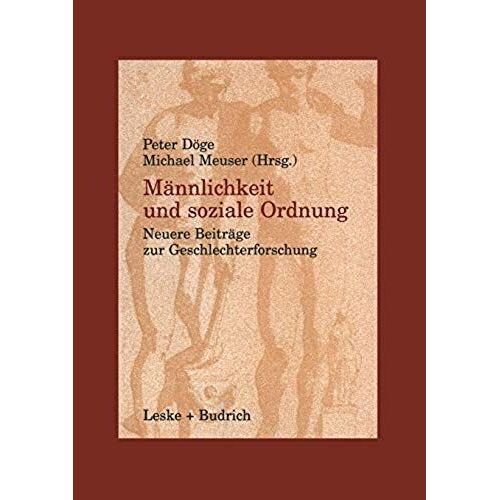 Männlichkeit Und Soziale Ordnung