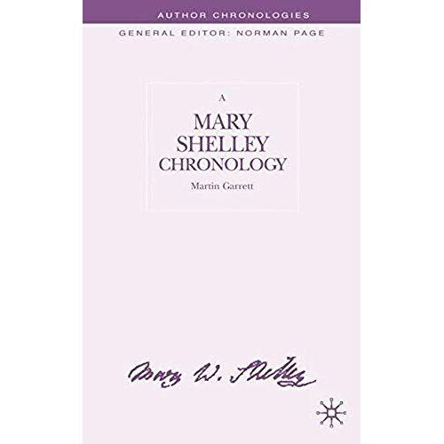 A Mary Shelley Chronology