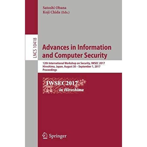 Advances In Information And Computer Security