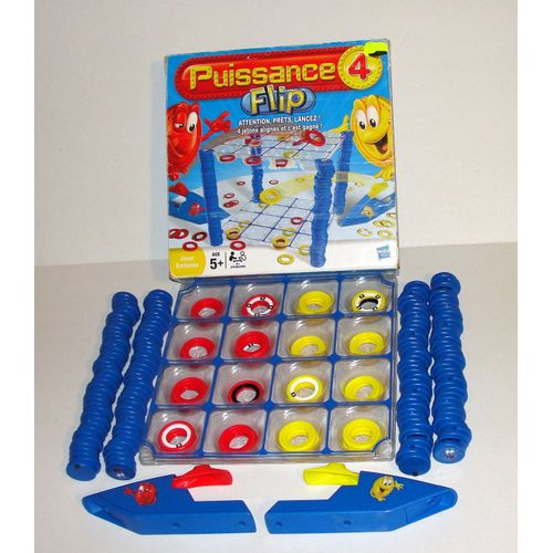 Puissance 4 Flip Jeu De Societe Hasbro