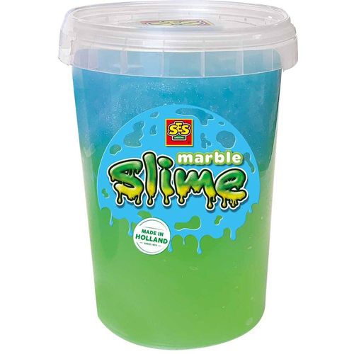 Slime Marbré - Vert Et Bleu 200 G