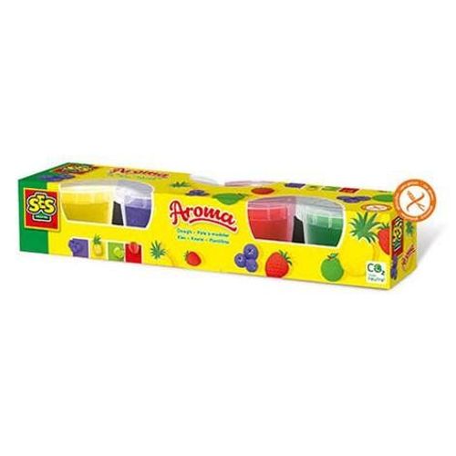 Ses Creative Pâte À Modeler Aromatisée 4x90gr
