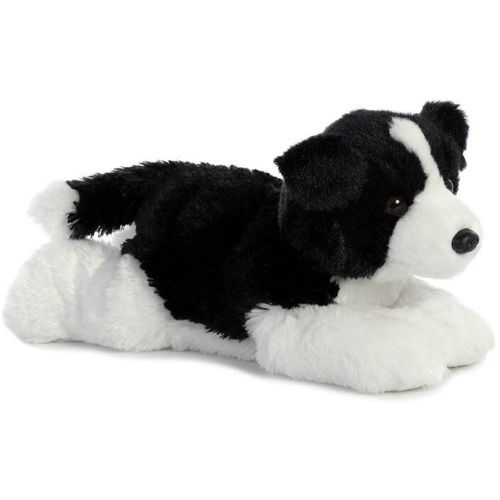 Peluche Flopsie Chien Border Collie