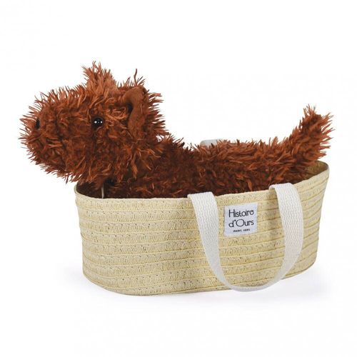 Peluches - Les Petits Nomades - Chien Fox Marron