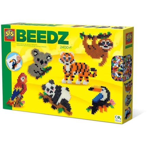 Perles À Repasser - Animaux De La Jungle