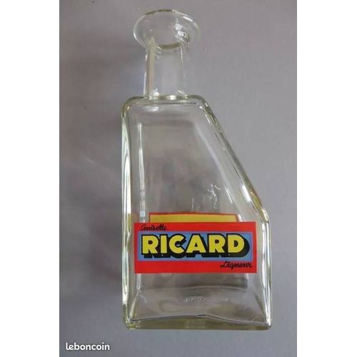 Carafe Ricard Anisette Liqueur Collector