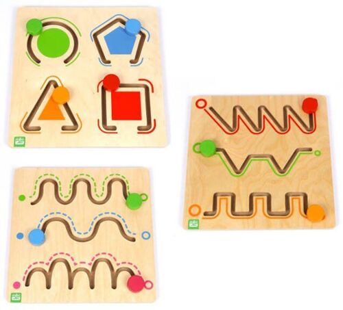 Lot De 3 Labyrinthes 24 Mois