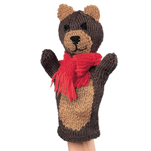 Marionette À Tricoter - Ours