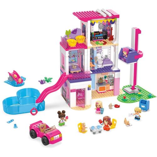 Mega-Barbie Color Reveal-Maison De Rêve Avec Plus De 25 Surprises