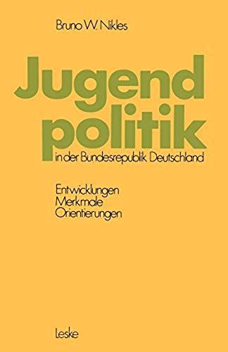 Jugendpolitik In Der Bundesrepublik Deutschland