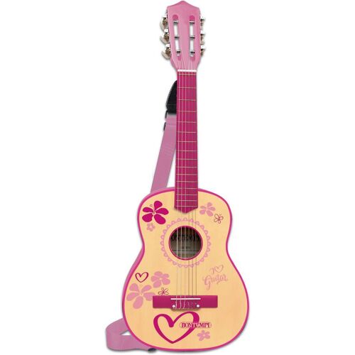 Guitare Bois I Girl Avec Bandoulière