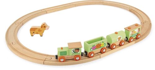 Janod - Train Ferme Avec Circuit