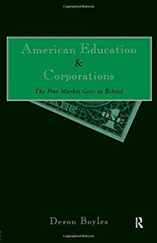 American Education And Corporations