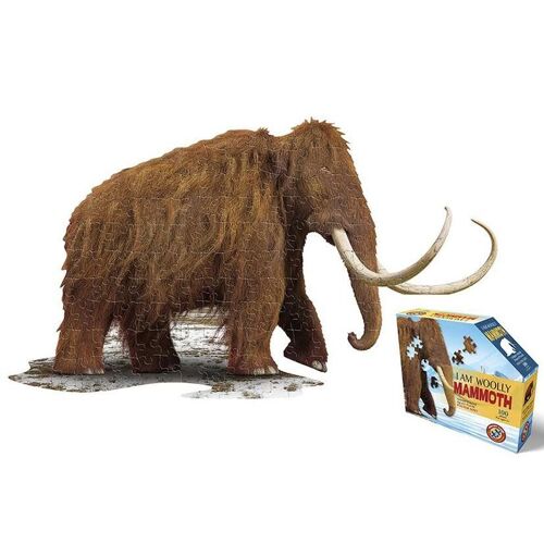 I Am Puzzle Jr.: Mammouth Laineux 100 Pieces