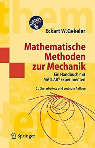 Mathematische Methoden Zur Mechanik
