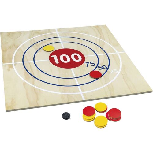 Jeu Du Palet En Bois