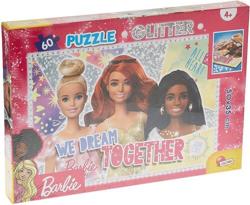 Glitter Puzzle 60 Pieces Barbie - Selfie