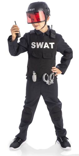Déguisement Agent Du Swat Taille 5-7 Ans