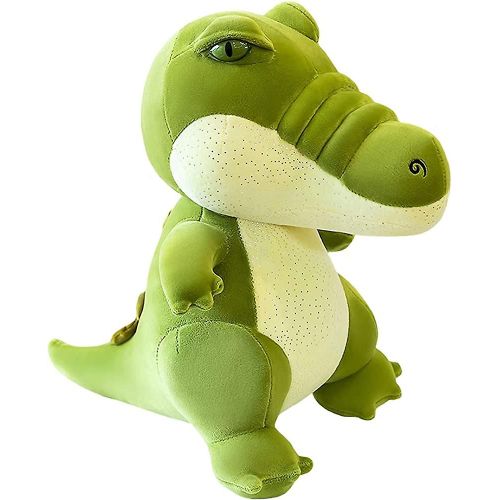 Mignon Crocodile En Peluche Vert Crocodile Rempli Animal Mignon Crocodile Jouet Oreiller, 37cm