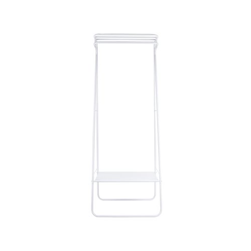 Porte manteau design industriel Fushion - L. 64 x H. 173 cm - Blanc