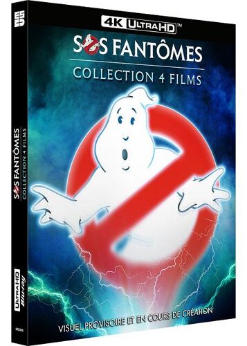 S.O.S Fantômes - Coffret Collection 4 Films : S.O.S Fantômes + S.O.S Fantômes Ii + S.O.S Fantômes : L'héritage + S.O.S. Fantômes : La Menace De Glace - 4k Ultra Hd