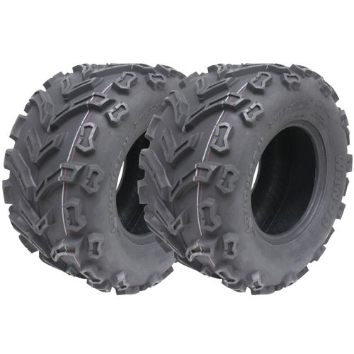 22x11.00-10 ATV Quad Tyre 6ply Wanda P3128 E-Marked Road Legal Rear (Set of 2)