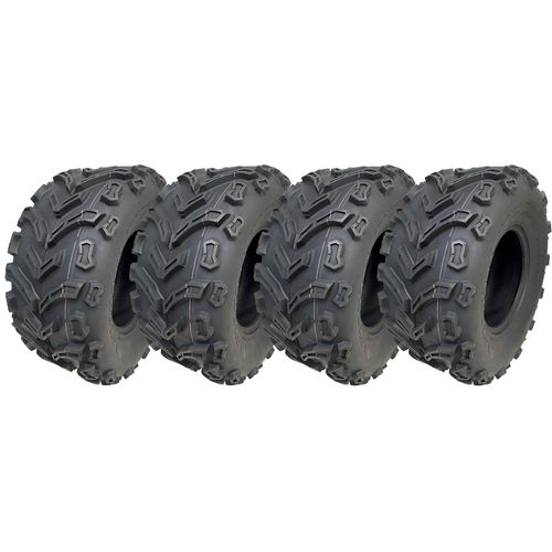 26x11.00-12 Quad ATV Tyres 6ply Wanda P3128 E-Marked Road Legal Tire (Set of 4)