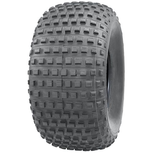 25x12.00-9 Knobby ATV Quad Tyre Wanda P318 4ply Gator Tire 4 Stud 100mm PCD Rim