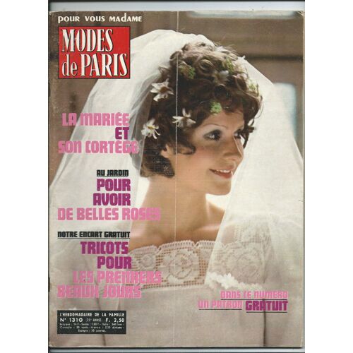 Modes De Paris Avec Le Patron, Inclus Article Photo Alice Sapritch, Line Renaud, Du 19 Février 1974 N° 1310