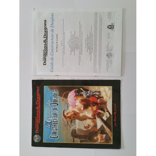 Guide Du Constructeur De Donjons Par Bruce R. Cordell F9556 Advanced Dungeons & Dragons