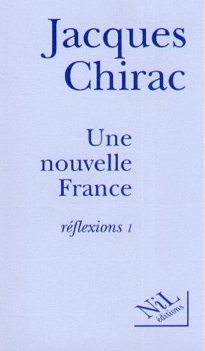 Une Nouvelle France - Tome 1, Réflexions