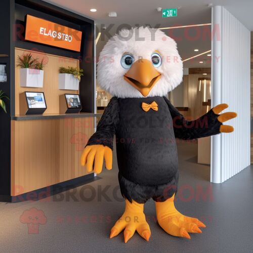 Personnage De Costume De Mascotte Redbrokoly Peach Haast S Eagle Habillé Avec Un Body Et Des Pochettes