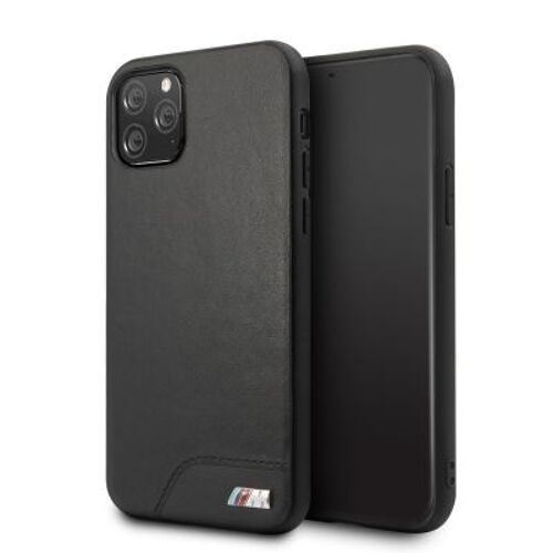 Coque BMW Smooth noire pour Iphone 11 Pro