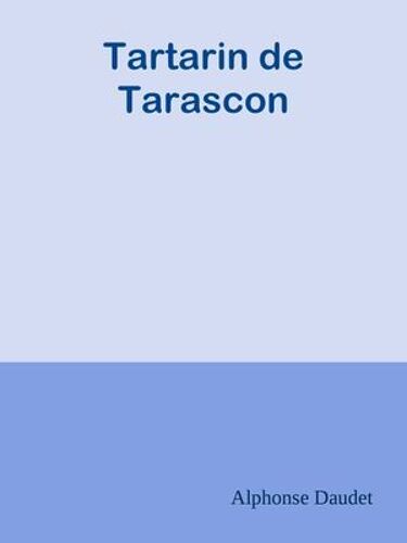 Tartarin De Tarascon