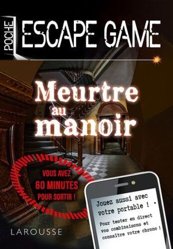 Escape Game De Poche - Meurtre Au Manoir
