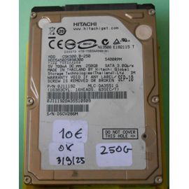 Disque dur 2.5" Hitachi 250 Go HCC545025B9A300