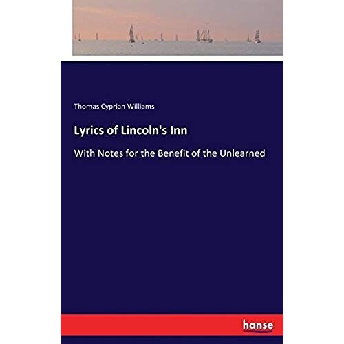 Lyrics Of Lincoln's Inn