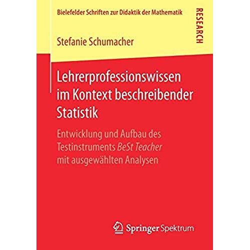 Lehrerprofessionswissen Im Kontext Beschreibender Statistik