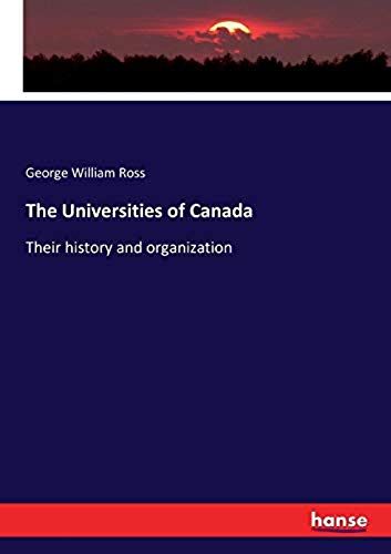 The Universities Of Canada