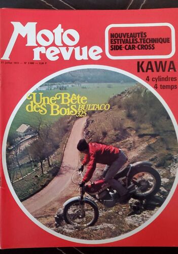 Moto Revue N°2086 - 21 Juillet 1972 (Nouveautés Estivales - Technique Side-Car, Cross)