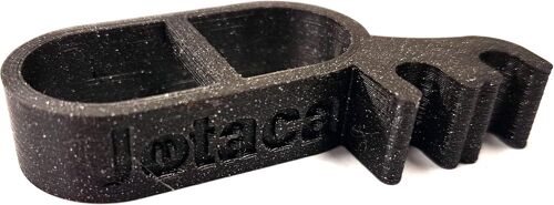 Fixation de tuyau à lait compatible avec les machines à café Jura (E8, E80, E800, WE8 jusqu'à l'année de construction 2018, Galaxy noir)