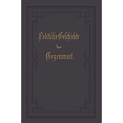 Politische Geschichte Der Gegenwart