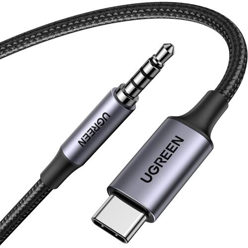 MEVRONISSHOP-Câble USB C vers Jack 3.5mm TRRS Non-bidirectionnel Casque Micro Hi-Fi DAC 4 Pôles Compatible avec iPhone 17 Pro Max Air 16 Pro Max Plus 15 Galaxy S25 S24 S23 Pixel 9 8 7 iPad Air (1M)