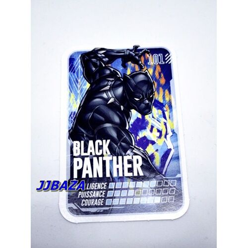 Carte Marvel 101 Black Panther Pars En Mission Leclerc 2022