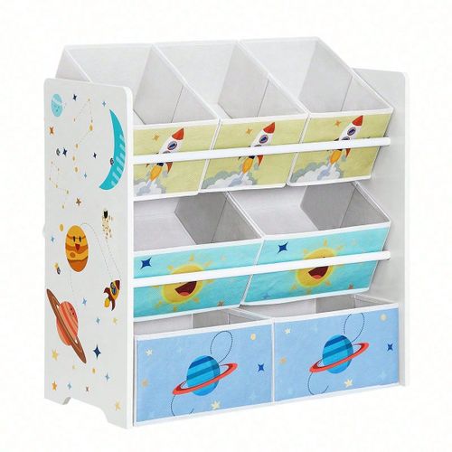 Étagère pour chambre d'enfants, Blanc Gkr034w01