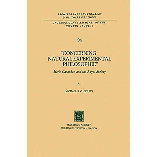 Concerning Natural Experimental Philosophie