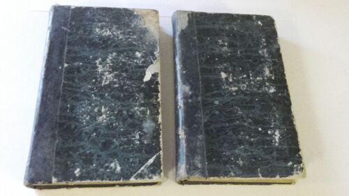 Traduction Des Oeuvres D Horace Par M. Rene Binet Revue Par M. Noel Sixieme Edition En 2 Volumes Demi Reliure Cuir 1827