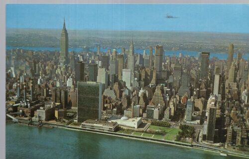 Carte Postale De New York City (Etats-Unis) United Nations Building