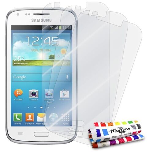 3 X Film De Protection Samsung Galaxy Core I8260 Transparent Clear Anti Rayures